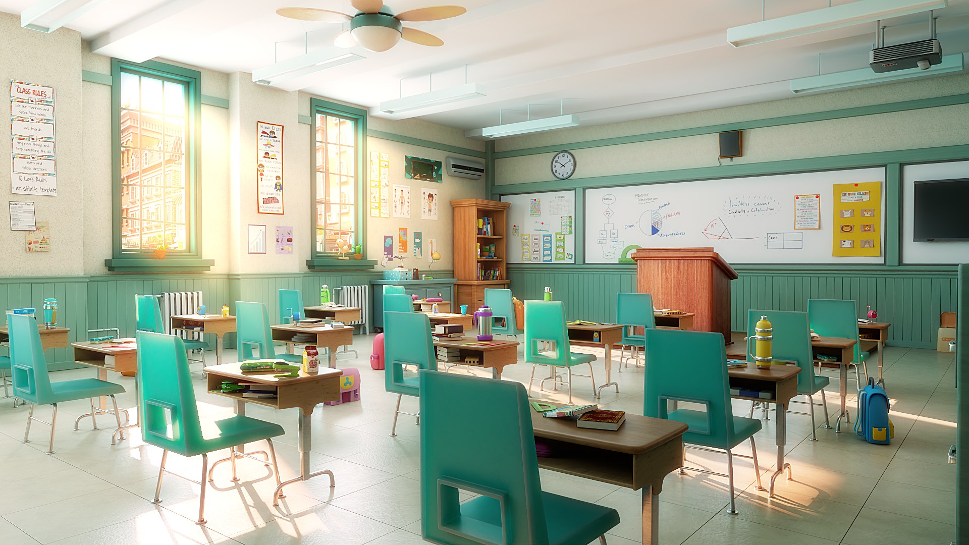 3D cartoon classroom corridor https://p.turbosquid.com/ts-thumb/Y1/W290fi/OF/cam_04_aces/png/1697777346/1920x1080/fit_q87/c3292102f30bbde46a75e5d94c475636dc923760/cam_04_aces.jpg