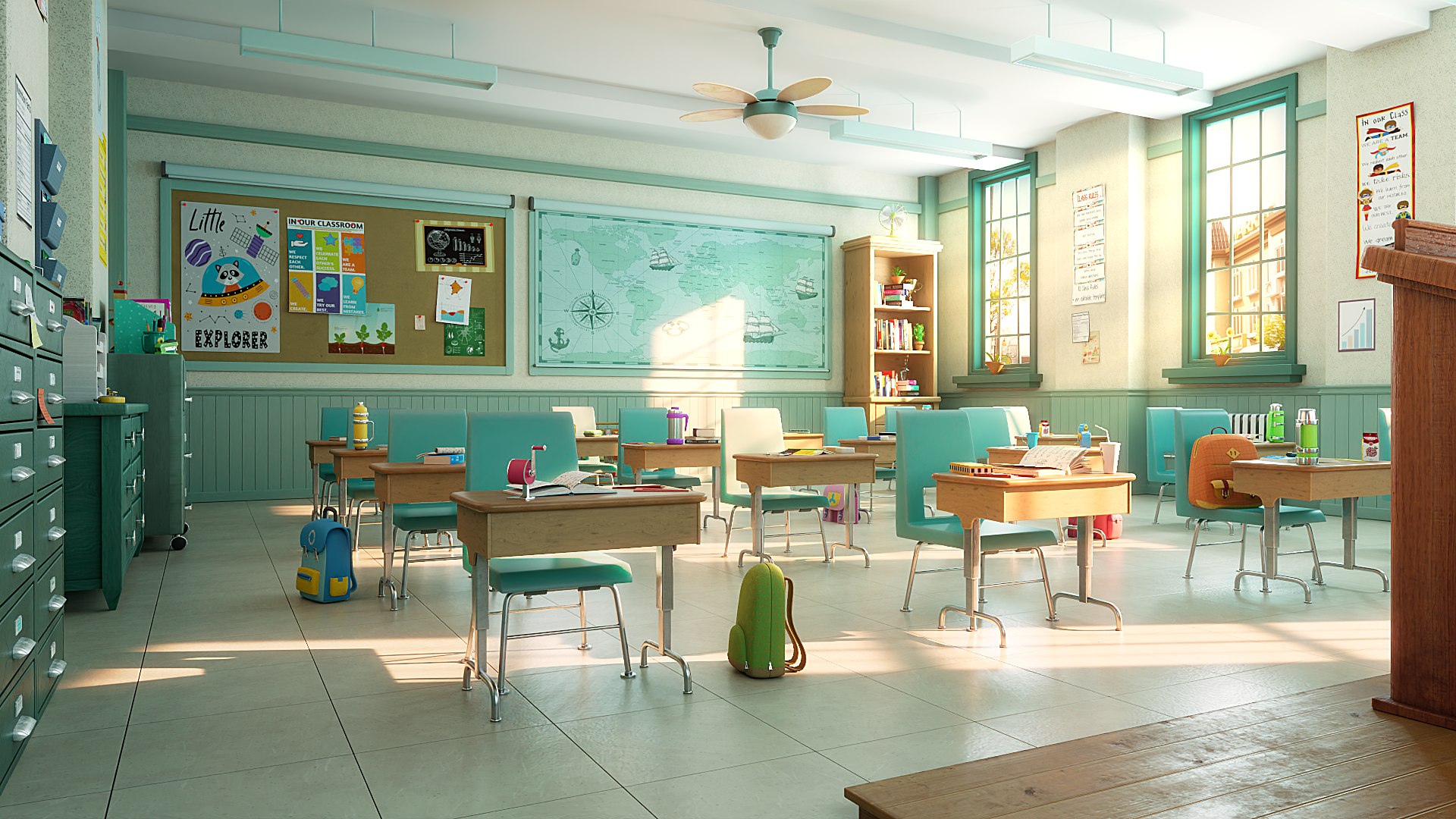 3D cartoon classroom corridor https://p.turbosquid.com/ts-thumb/Y1/W290fi/XB/cam_01_aces/png/1697777342/1920x1080/fit_q87/6c9cc670384cddbc4b17ff6a7d7b3bd661564114/cam_01_aces.jpg