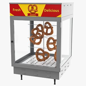 pretzel warmer display model