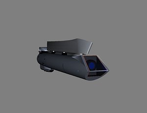 lockheed sniper targeting pod 3D model