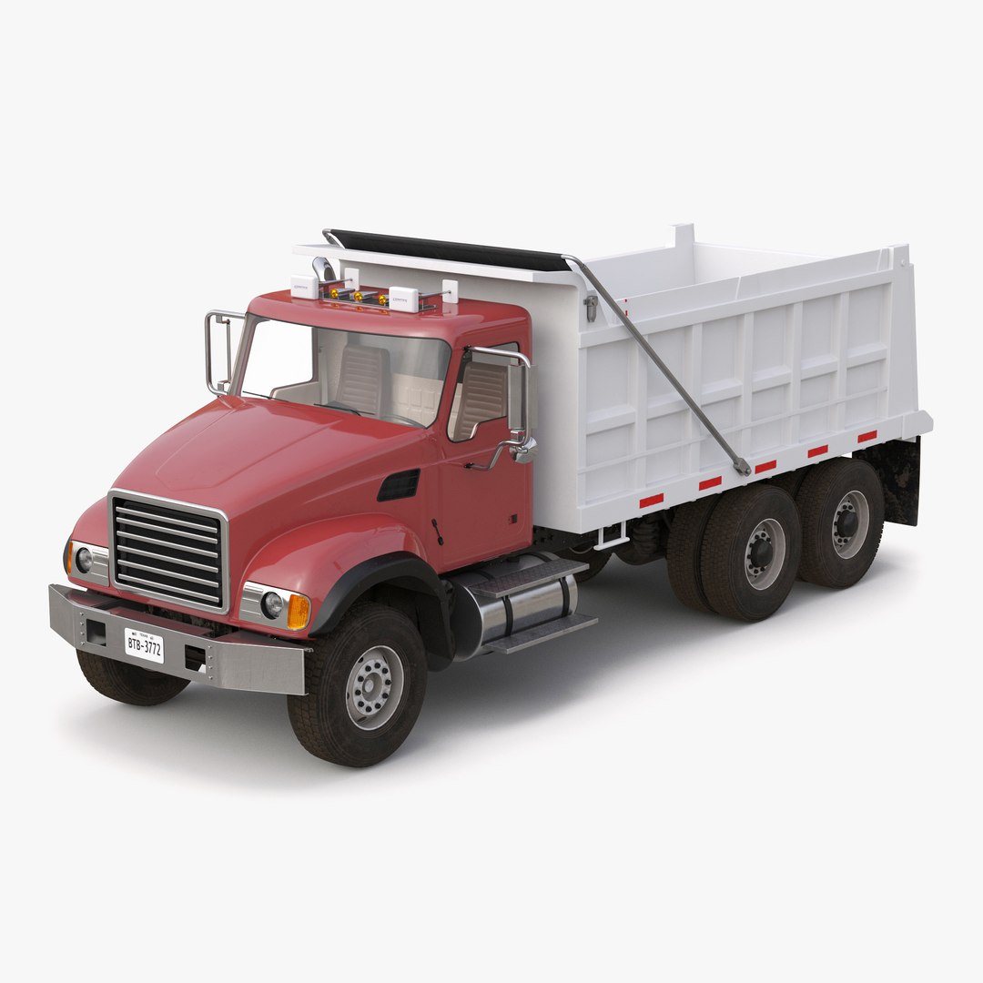 Dump Truck Generic 3D model preview