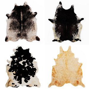 3D carpets rug skin fur
