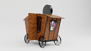 Shop Stop Food Stand model