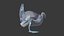 Collection d'oiseaux gréés Low Poly