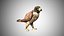 Collection d'oiseaux gréés Low Poly