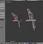 Collection d'oiseaux gréés Low Poly