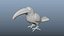 Collection d'oiseaux gréés Low Poly
