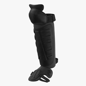 Police Riot Gear - Leg Protector Worn