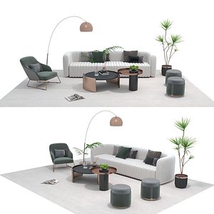 Fabric sofa set 12 model
