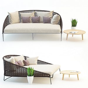 garden furniture 3d model