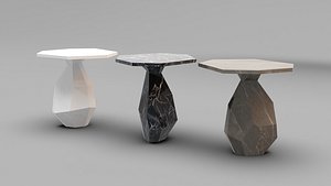 3D ginger jagger rock table model