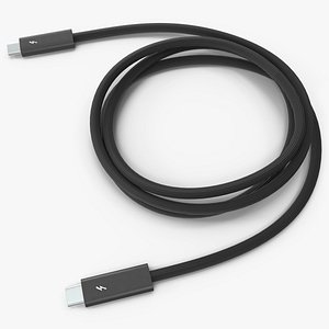 Apple Thunderbolt 4 Pro Cable Black