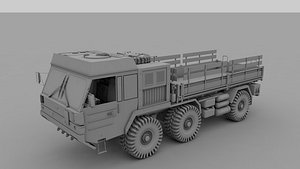 transporter truck 3d model