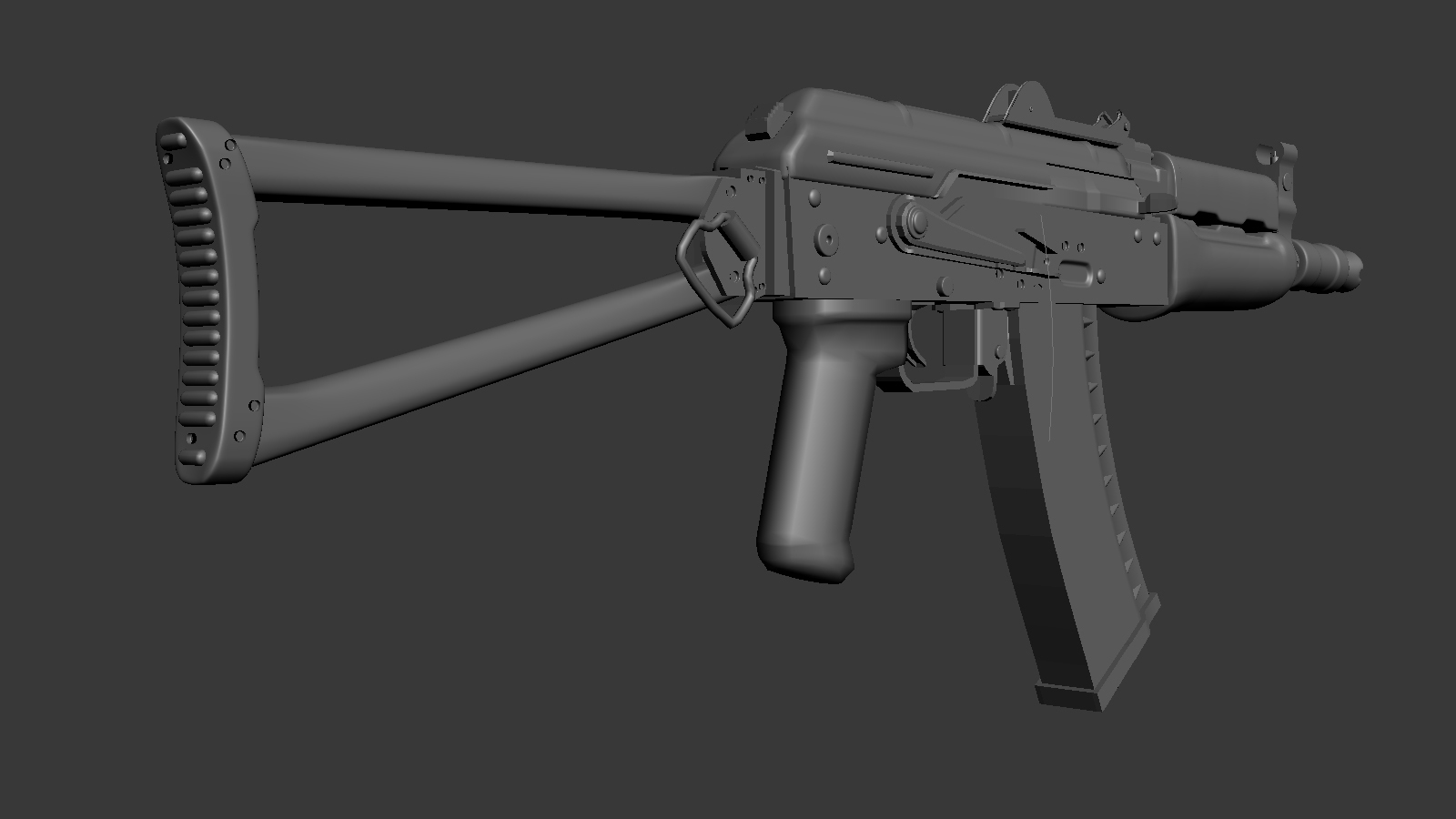 aks 74u kit diy 3d model