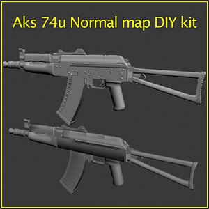 aks 74u kit diy 3d model