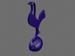 tottenham hotspur logo 3D