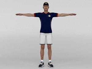 Male Tennis Player