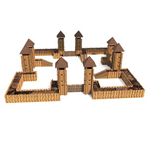 Castle Model Set 4300 Objects
