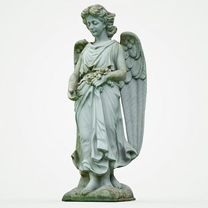 angel statue 3D