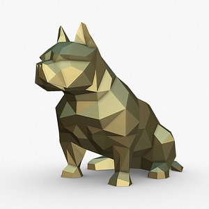 American Bully 3D model