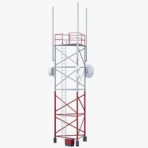 Telecommunication Radio Tower PBR