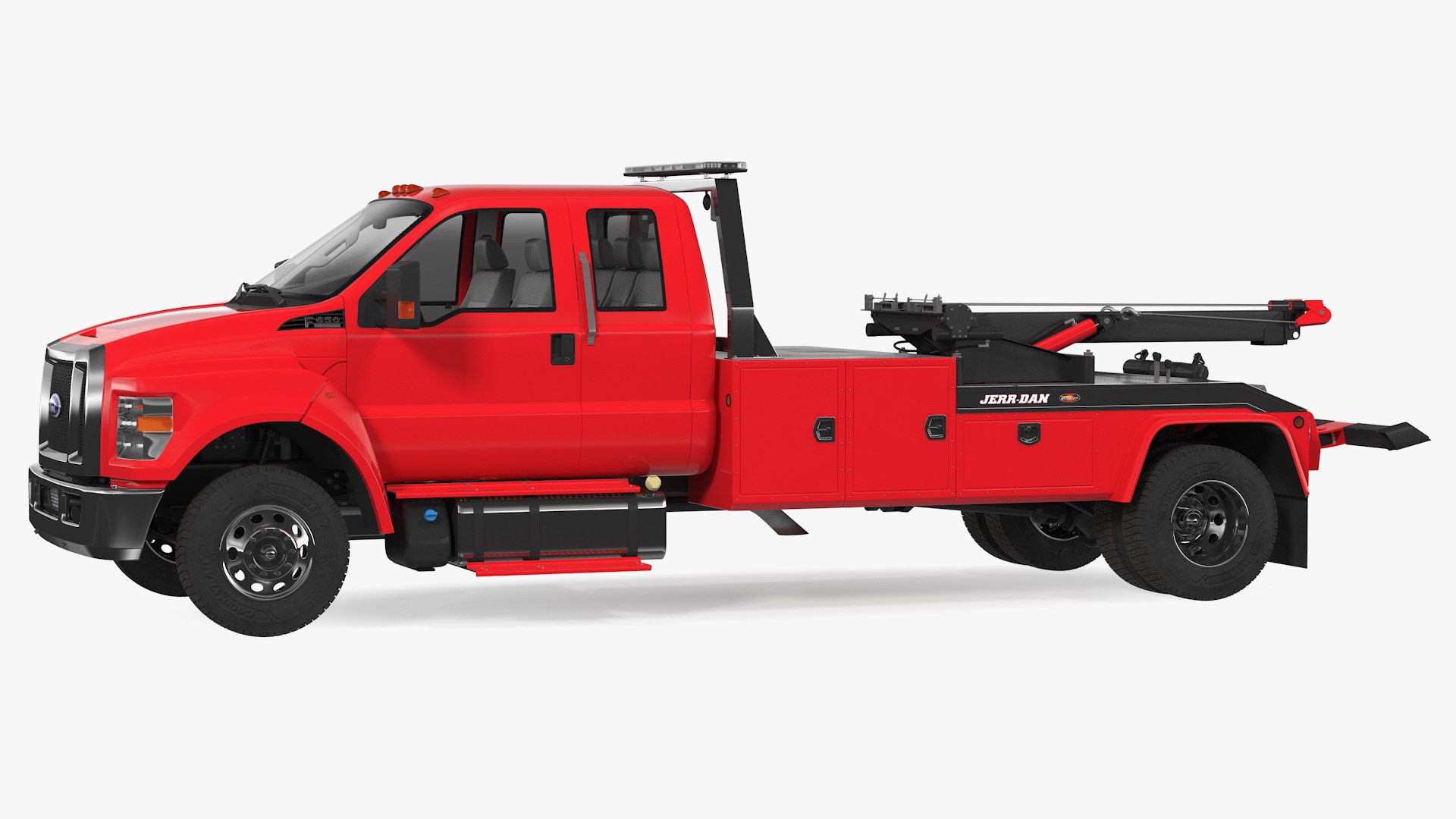 F650 supercab jerr-dan hpl60 3D - TurboSquid 1519208