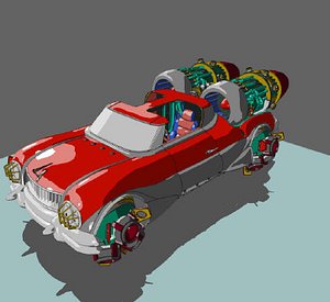 car vehicle 3d model
