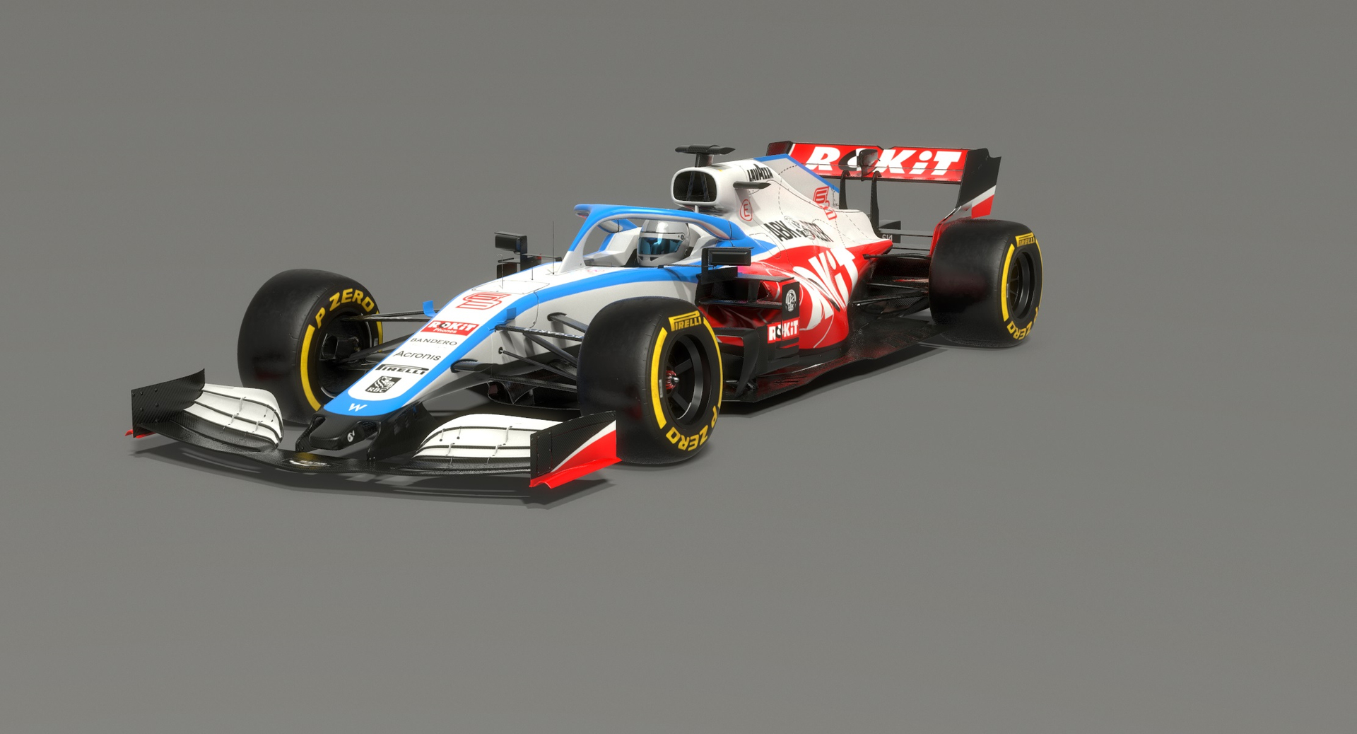 ArtStation - Formula 1 Season 2020 F1 Race Car 3D model