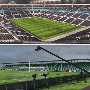 Soccer Stadiums Collection 3 3D model