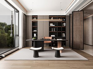 Modern office 3D model