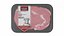 Paquete de carne fresca congelada Low Poly PBR