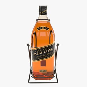 Whiskey Johnnie Walker Black Label bottle 4.5l