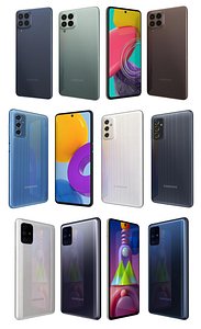 3D Samsung Galaxy M51 M52 And M53