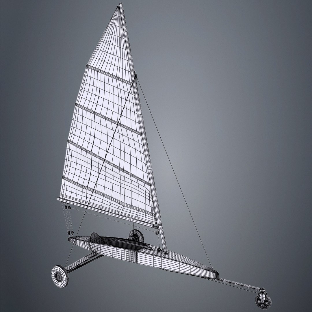 Sand Yacht Model - TurboSquid 1190952