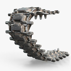 3D M2 Bradley and M270 MLRS Tracks model