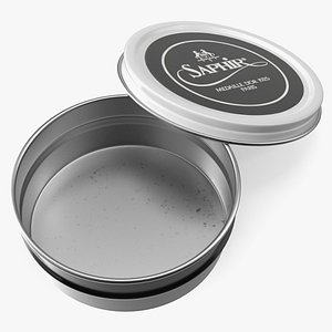 Empty Saphir Medaille dOr Shoe Polish Can