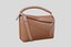 LOEWE Small Puzzle Edge bag Tan