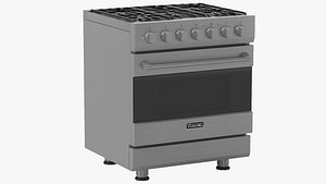 3D viking 30in self-cleaning dual fuel