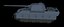 Carro armato Panzer V Panther tedesco LowPoly isometrico