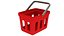 3D Cartoon Shopping Cart and Basket Collection Icons model