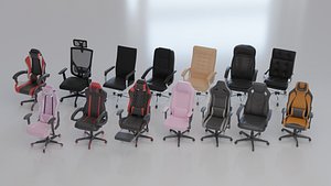 Generic Chairs Bundle 3D