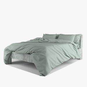 baxter summer bed paola 3d model