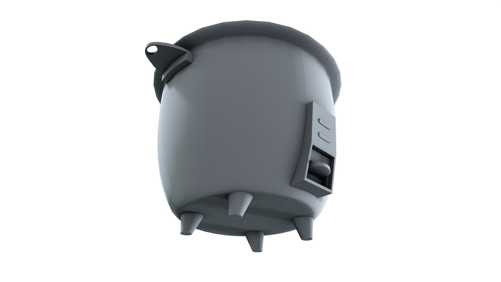 Rice Cooker 3D Model - TurboSquid 2423687