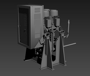 mist transfer pump 3d fbx