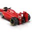 formula car rigged red 3d max