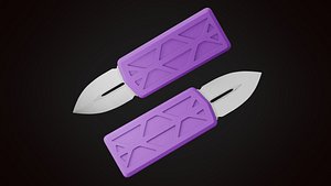 3D Knife 3 J model