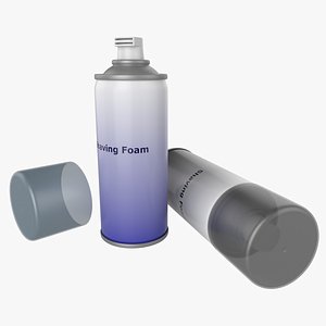 Shaving Foam Can