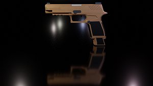 M17 Gun 3D model