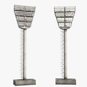 Stadium Light Tower 3D