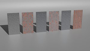 3D Corrugated Galvanized Sheets